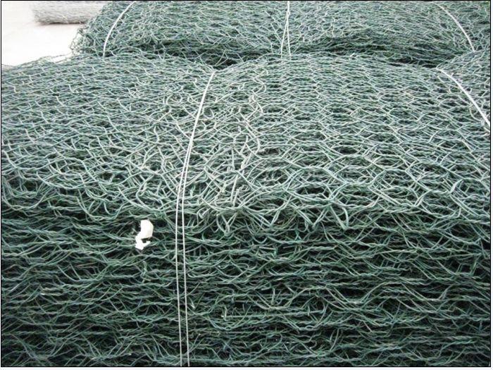 供应成都格宾网绿色格宾网生态格宾网PVC包塑石笼网水利大坝石笼网