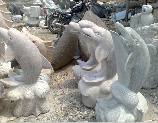 供应海豚石雕