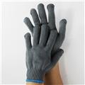 供应黑色包钢丝防切割手套 包钢丝防切割手套 灰色钢丝防切割手套