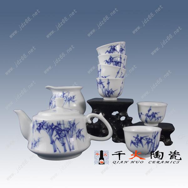供应手绘青花陶瓷茶杯 手绘陶瓷茶杯