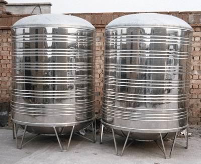 供应纯净水处理设备专用配套不锈钢储水罐,1吨,2吨,3吨
