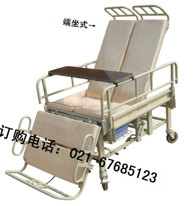 供应老人翻身护理病床 左右侧翻身 瘫痪病床大小便 翻身病床、座便椅床