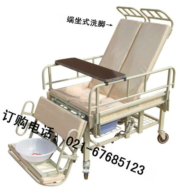 供应老人翻身护理病床 左右侧翻身 瘫痪病床大小便 翻身病床、座便椅床
