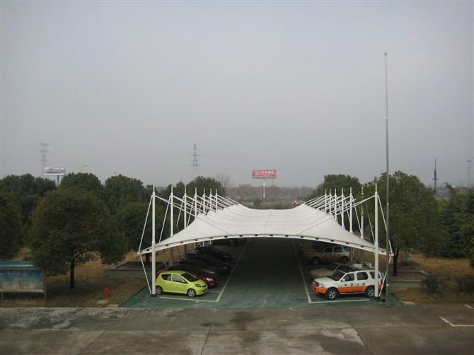 上海停车棚膜结构体育设施 停车棚膜结构体育设施供应