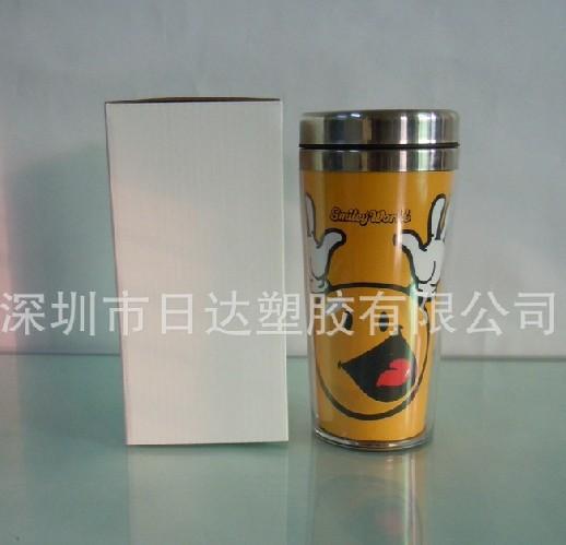 【深圳厂家】供应450ml创意笑脸杯 不锈钢咖啡杯 笑脸杯