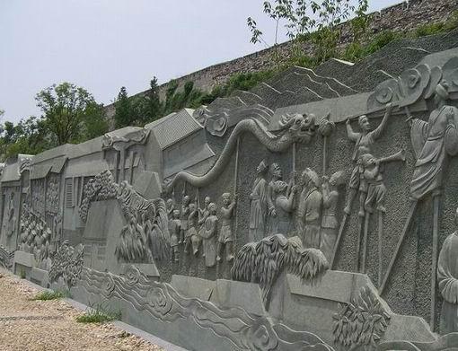 保定市砂岩传统历史人物墙壁浮雕厂家砂岩传统历史人物墙壁浮雕