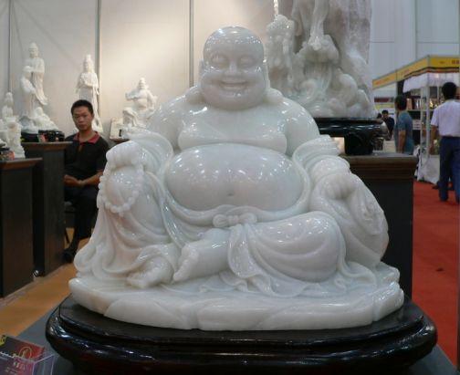 汉白玉弥勒佛雕像雕塑
