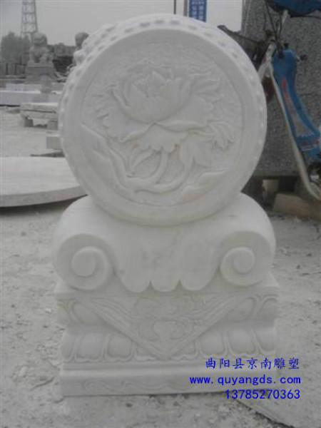 供应雕塑厂石雕门墩京南雕塑