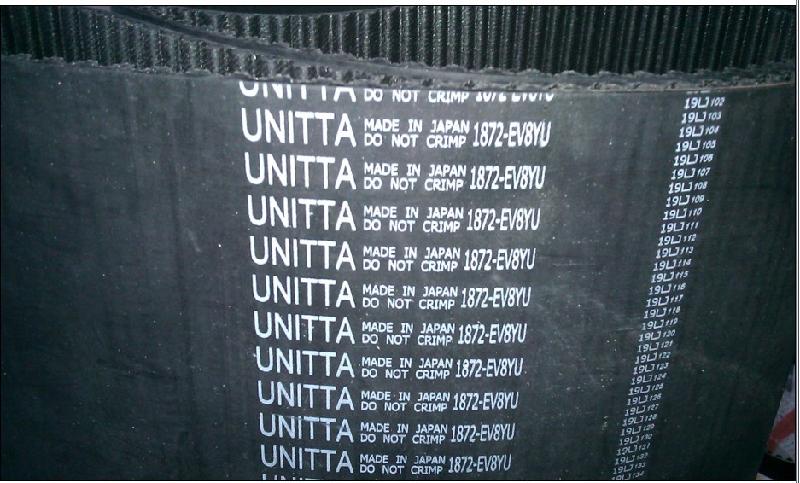 上海市日本同步带厂家供应日本同步带UNITTA 1335-3GT