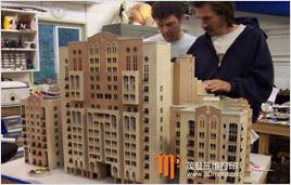 深圳市茂登3D打印的建筑模型进行组装结合厂家