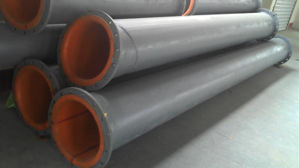 供应防腐脱硫衬胶钢管规格图片