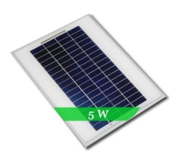 供应电压17V5W多晶太阳能电池板 ：太阳能板：太阳能电池板：光伏组件图片