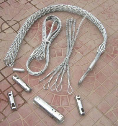 供应电缆网套连接器厂家种类液压放线架铝合金立杆机图片