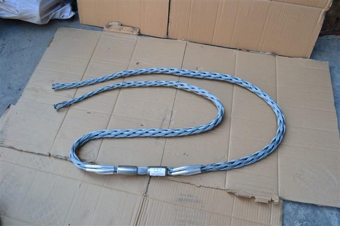 衡水市光缆牵引网套厂家供应光缆牵引网套价格铝合金梯子机动绞磨厂家霸州前程器材