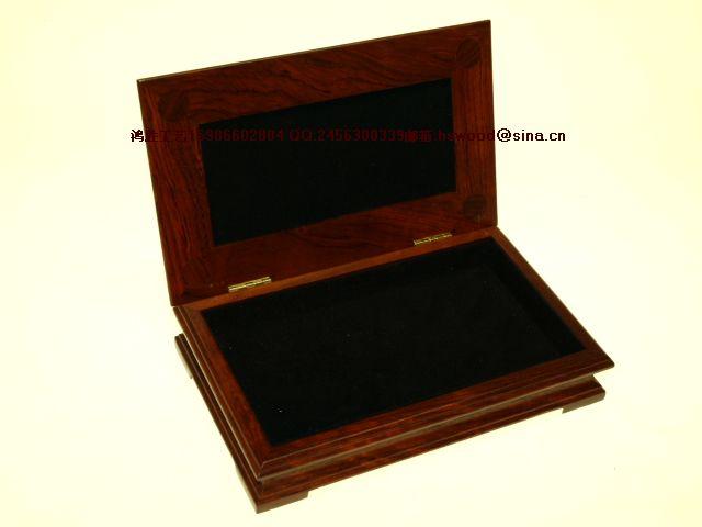 供应红木礼品盒 红木礼品盒案台造型B4020