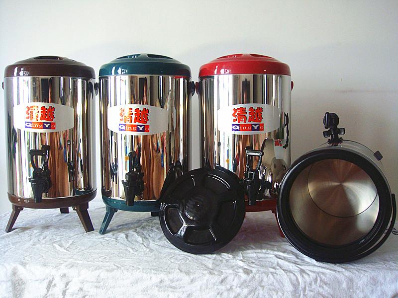 直销12升不锈钢保温桶/奶茶桶/奶茶保温桶 双层咖啡保温桶12L图片