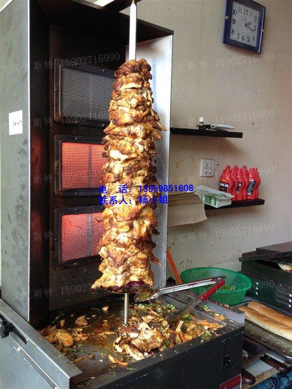 供应长沙肉夹馍机器长沙中东烧烤炉13659851608销售图片