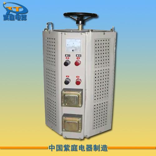 供应紫庭三相调压器TDGC2-60K接触式调压器 交流调压器图片