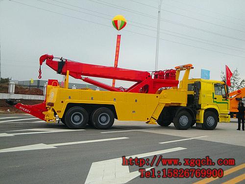 供应重型大型拖吊联体道路救援车规格图片