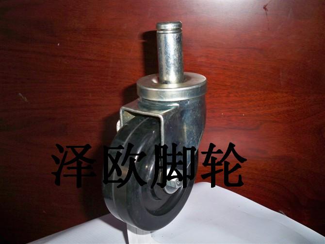 浙江4寸插杆式脚轮插杆式尼龙轮尼龙轮生产厂家双轴尼龙杭州厂家