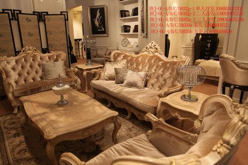 厂家定制法式风格样板间家具，华南地区优质家具厂商，经验丰富，价格实在图片