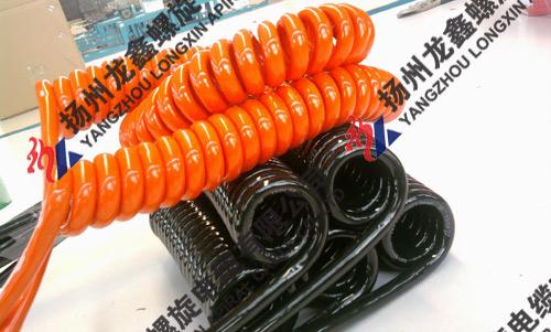 供应螺旋电缆工厂螺旋电缆工厂店，专业设计生产螺旋电缆弹簧线