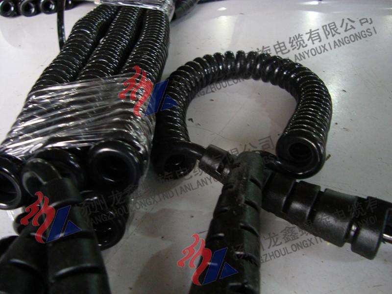 供应吸尘器伸缩专用螺旋电缆，国标产品。
