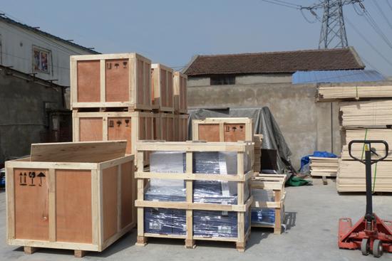 供应上海钢带木箱包装厂木箱包装钢带木箱卡扣木箱木包装箱出口