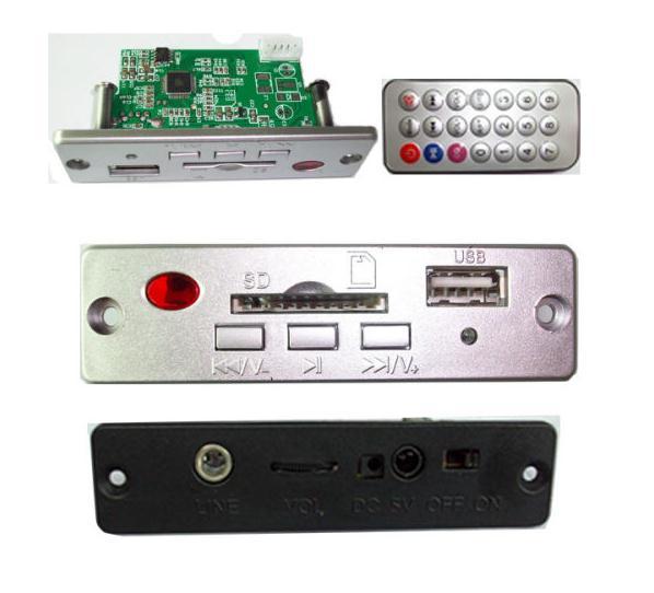 供应USB/TF解码板方案-MP3解码方案
