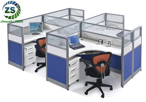供应新款办公家具PF4537款屏风办公桌，L型屏风办公卡位