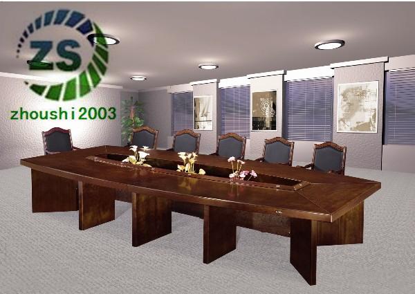 供应实木会议桌HB14-48，定做实木会议桌尺寸，销售实木会议桌价格