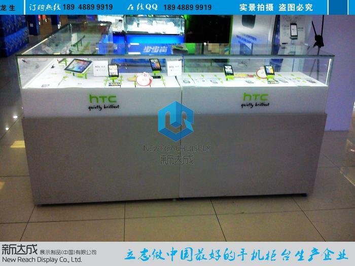 供应原版HTC手机柜，原版体验台，最新三星手机柜厂家
