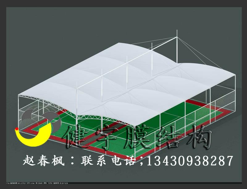 供应球场膜结构大棚