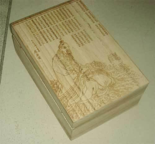 供应济南旭泽1290木质包装盒激光雕刻机热卖