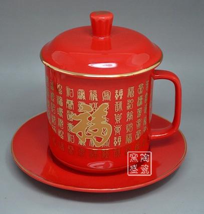 中国红茶杯丨手绘杯子丨杯子厂家批发