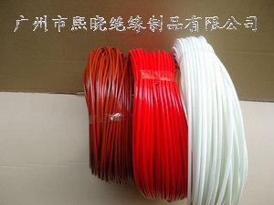 广州市红色矽质套管白色自熄管厂家供应红色矽质套管白色自熄管