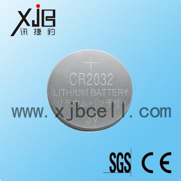供应CR2032记忆时钟芯片电池 数显电池
