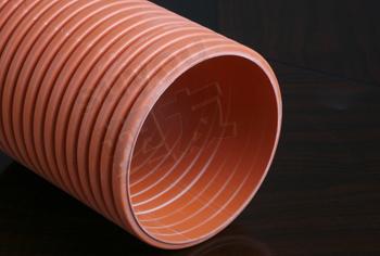 供应PVC-C电力用双壁波纹管    PVC电力管 PVC塑料管 PVC波纹管图片