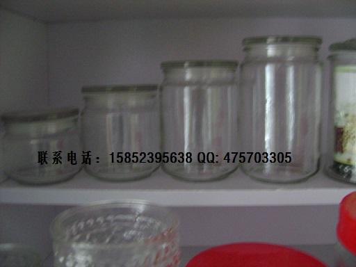 玻璃密封罐茶叶罐玻璃瓶豆类储藏罐批发