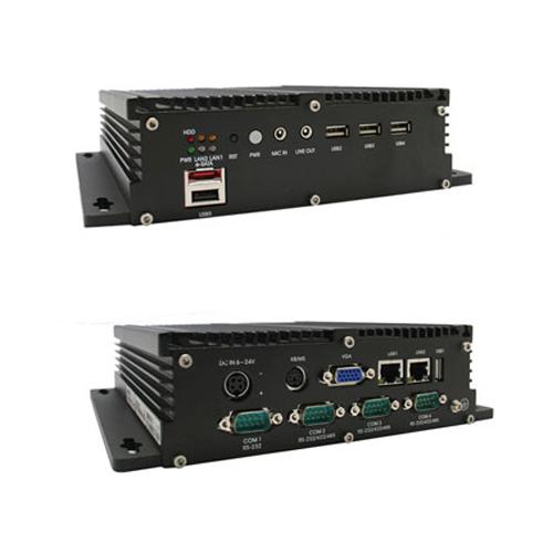 供应嵌入式无风扇工业计算机工控机BOX7100