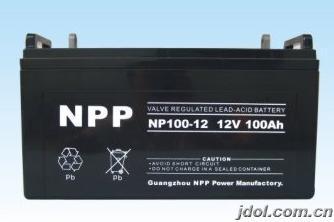 供应耐普NPP蓄电池12V100AH-耐普电源总代理