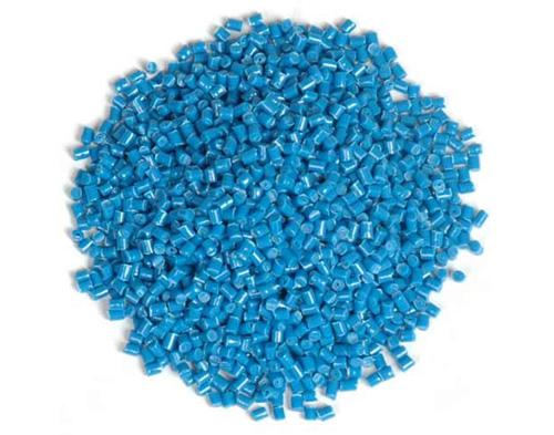供应蓝色PP一级再生料、回料、可注塑、拉丝、改性、达环保