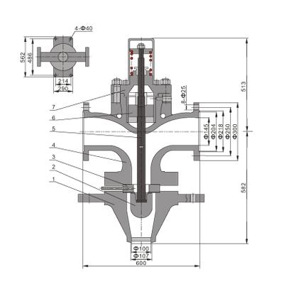 A49H/Y超高压冲量主安全阀图片