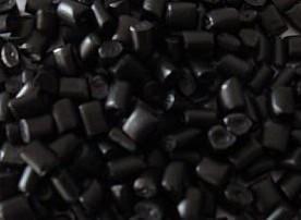 供应PE黑色再生塑料颗粒PE一级黑色再生