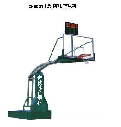 深圳电动液压篮球架