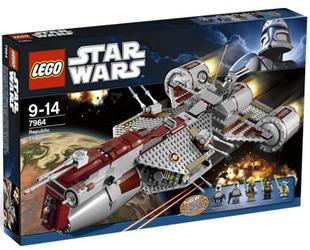 供应LEGO乐高7964积木玩具 星球大战 共和国护卫舰