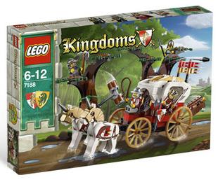 供应LEGO乐高7188拼装积木玩具 城堡 国王马车伏击战