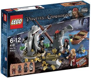 供应正品LEGO乐高拼装积木玩具 加勒比海盗4181 死亡之岛