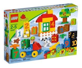 供应LEGO乐高5497拼装积木玩具得宝系列数字游戏