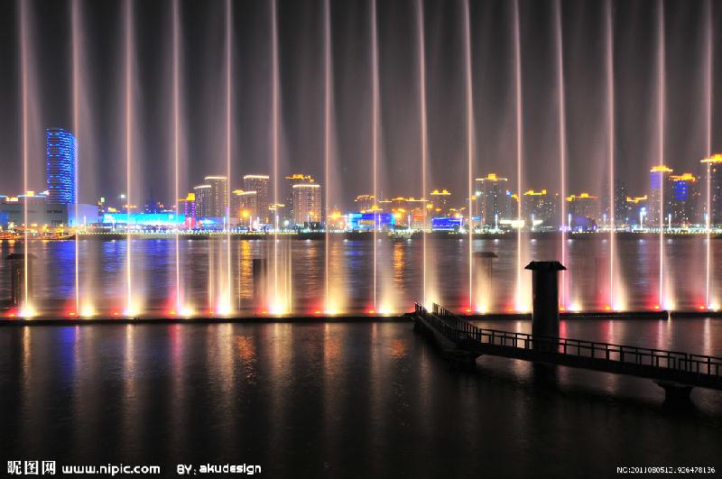 郑州市水景喷泉水幕喷泉雕塑喷泉厂家